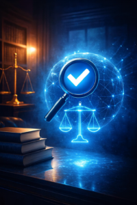 Autoridade jurídica exige prova e critério na presença digital